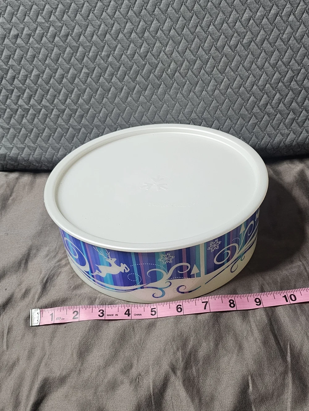 Tupperware 'Winter Winds' Collection Holiday Storage Container